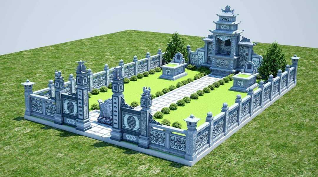 Phối cảnh khu lăng mộ - PC3