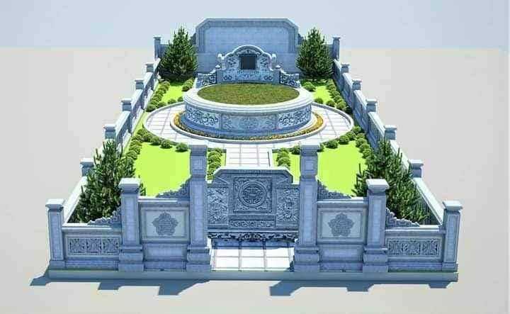 Phối cảnh khu lăng mộ - PC10
