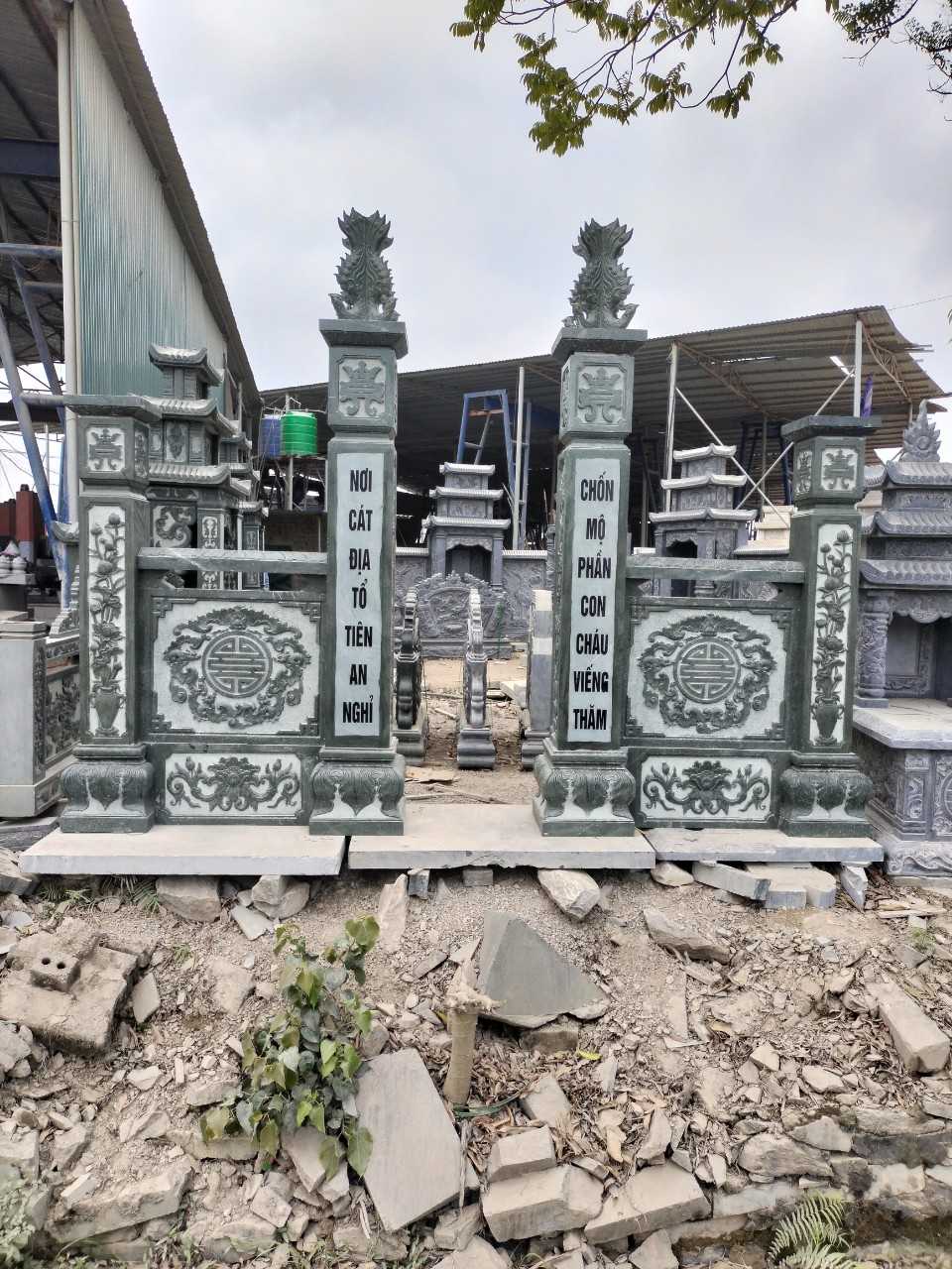 Cổng khu lăng - CKL9